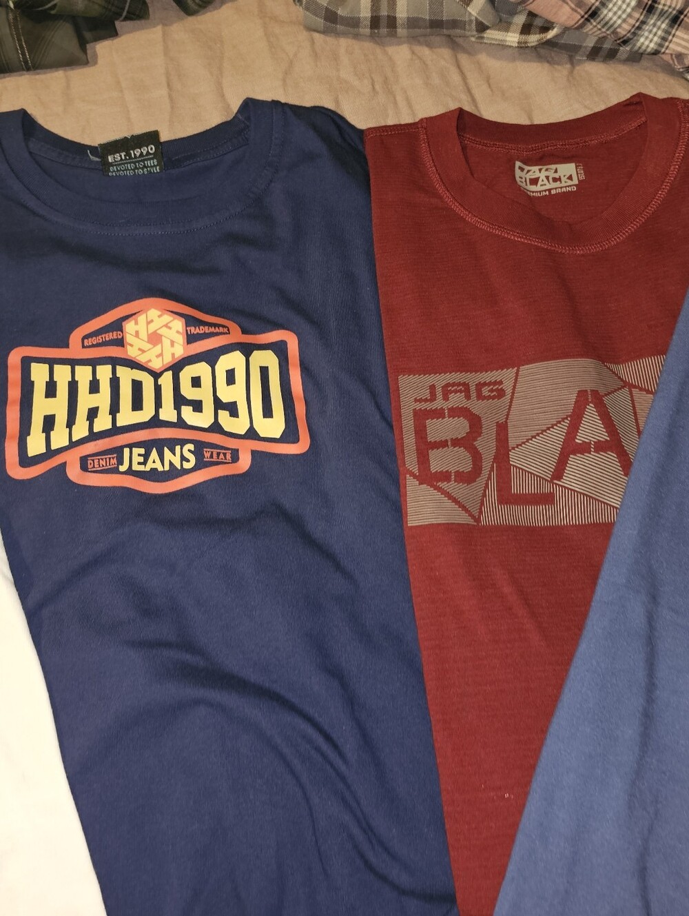 Head Men's Short Sleeve Tees in Red, White, Orange, Navy, Blue